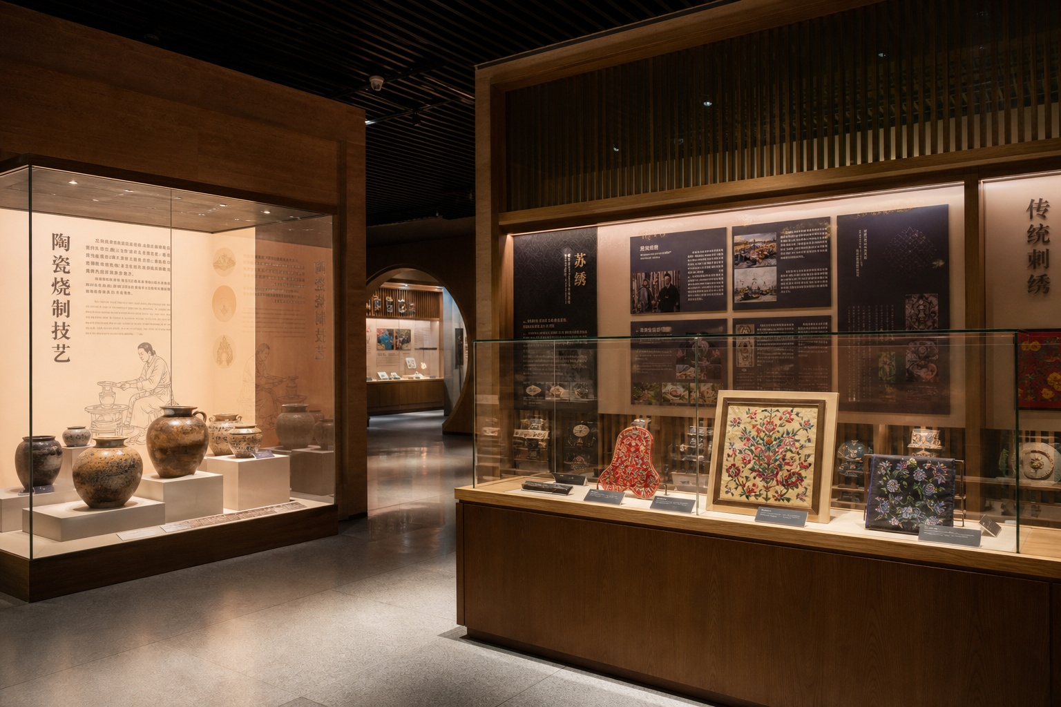 馆内展览空间